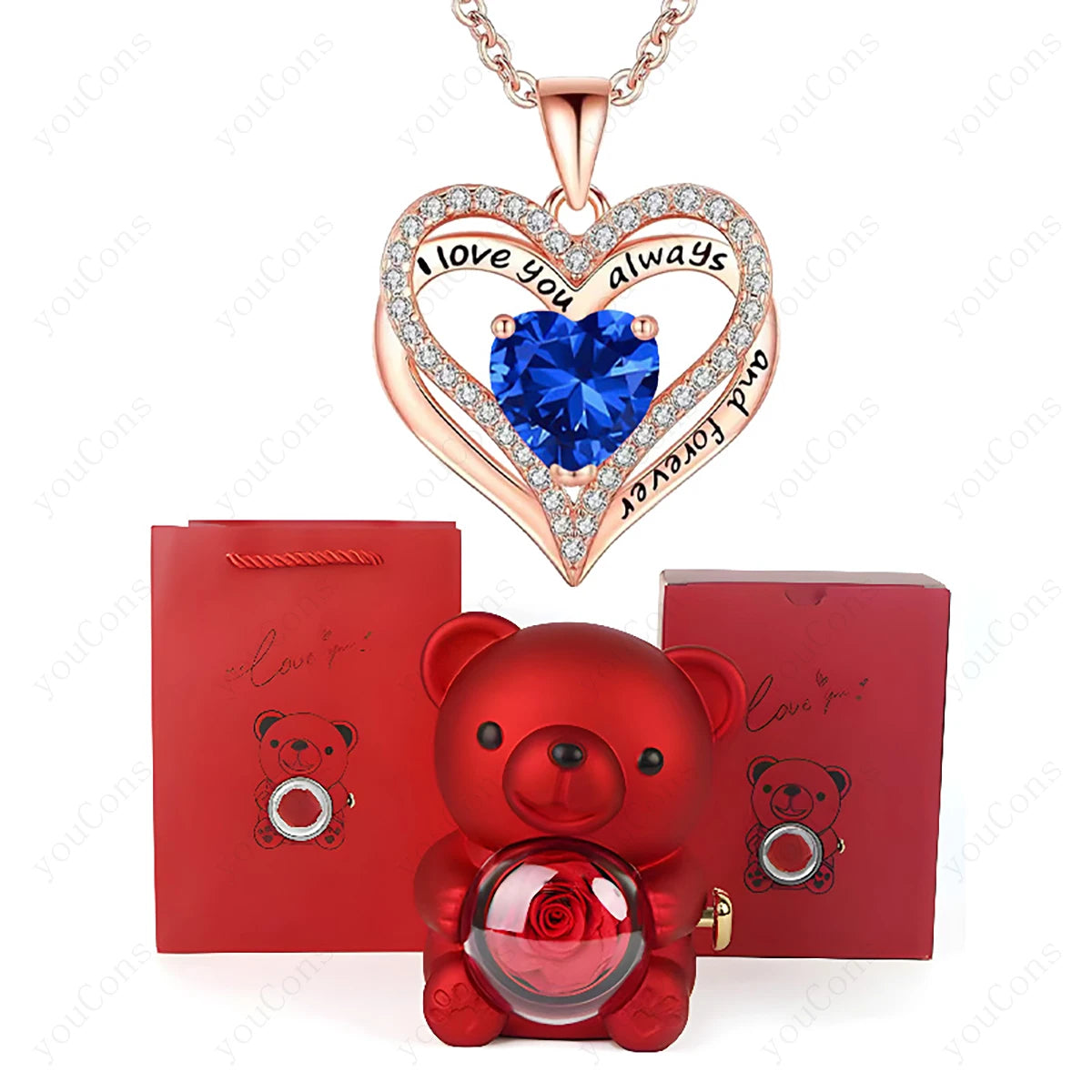 Red Heart Necklace Pendant | OWNLUXE