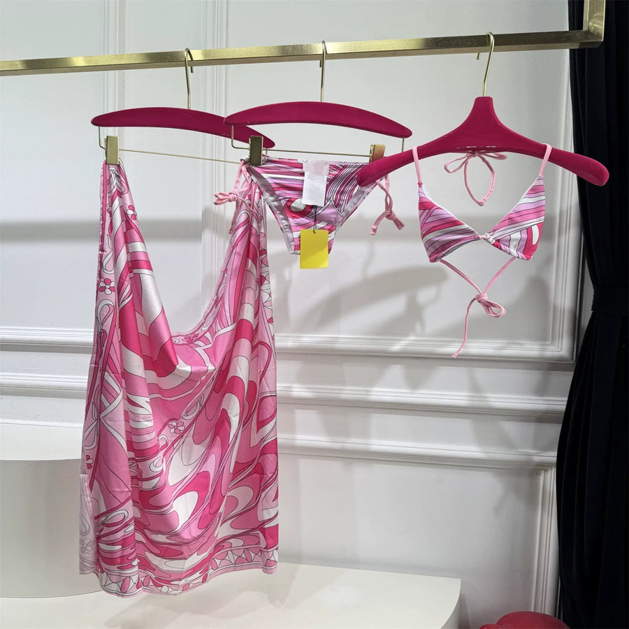 Printed Tankini Set | OWNLUXE