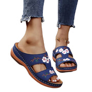 Women's Arch Support Leather Vintage Sandals – Shop at OWNLUXE