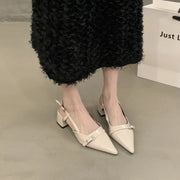 High-Heel High Heels (Beige) | OWNLUXE