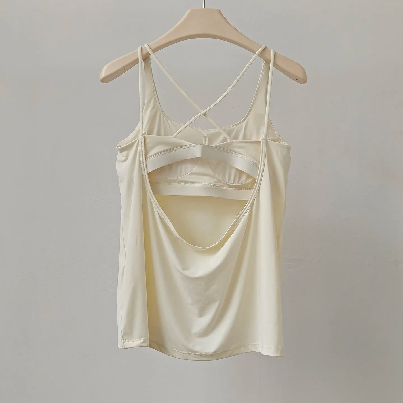 Padded Nylon Sports Bra | OWNLUXE