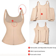 Women’s Waist Trainer Corset Vest – Firm Slimming Sauna Top
