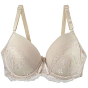 Women's Breathable Push Up Plus Size Bra (Green) | OWNLUXE
