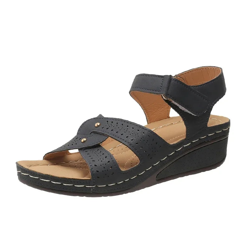 Women's Platform Wedge Plus-Size Sandals – Shop at OWNLUXE