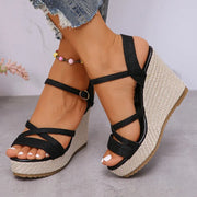 Women's Platform Sandals (Black) – Shop at OWNLUXE