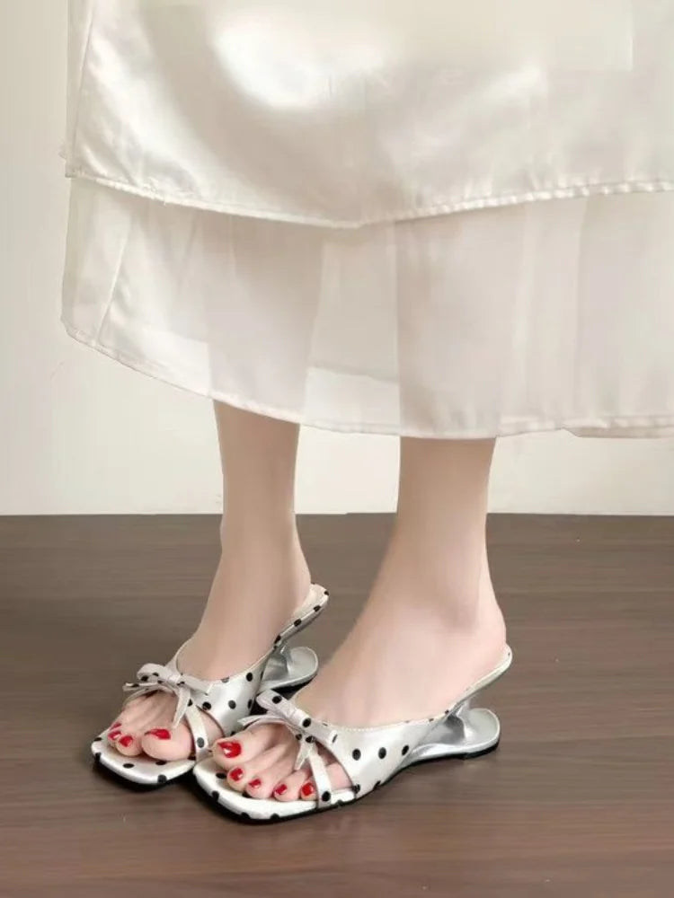 Women's Square Toe Retro Slippers – Shop at OWNLUXE