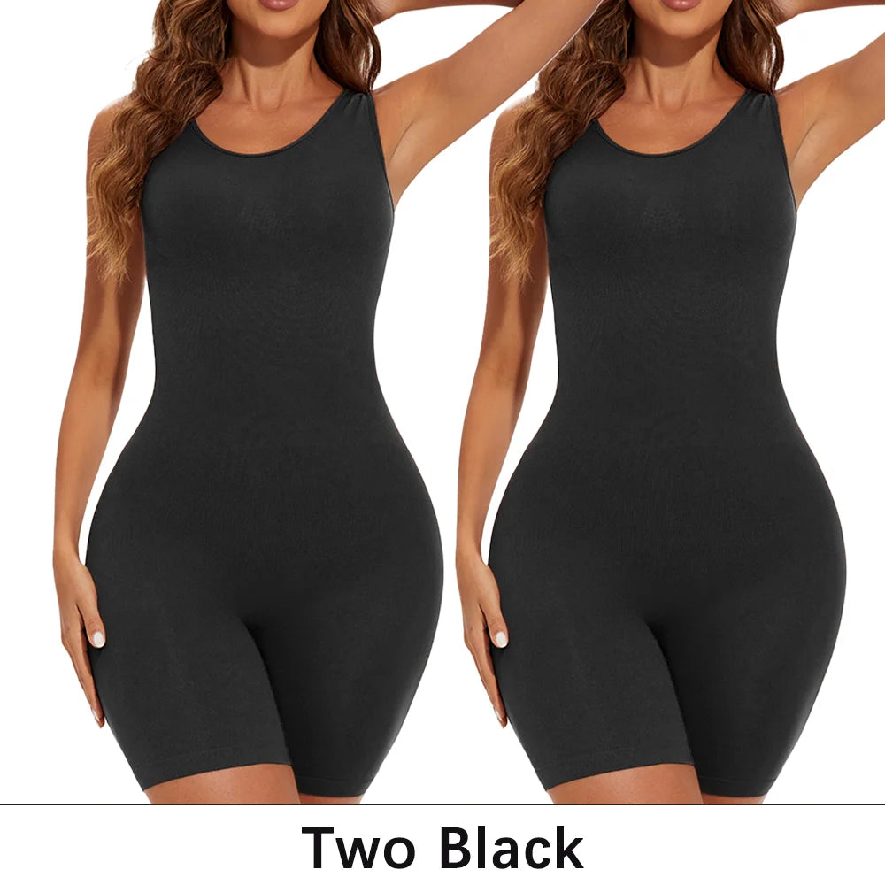 Firm Control Shaping Bodysuit – Wire‑Free, Cupless Shapewear