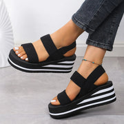 Women's Lightweight Wedge Slingback Sandals | OWNLUXE