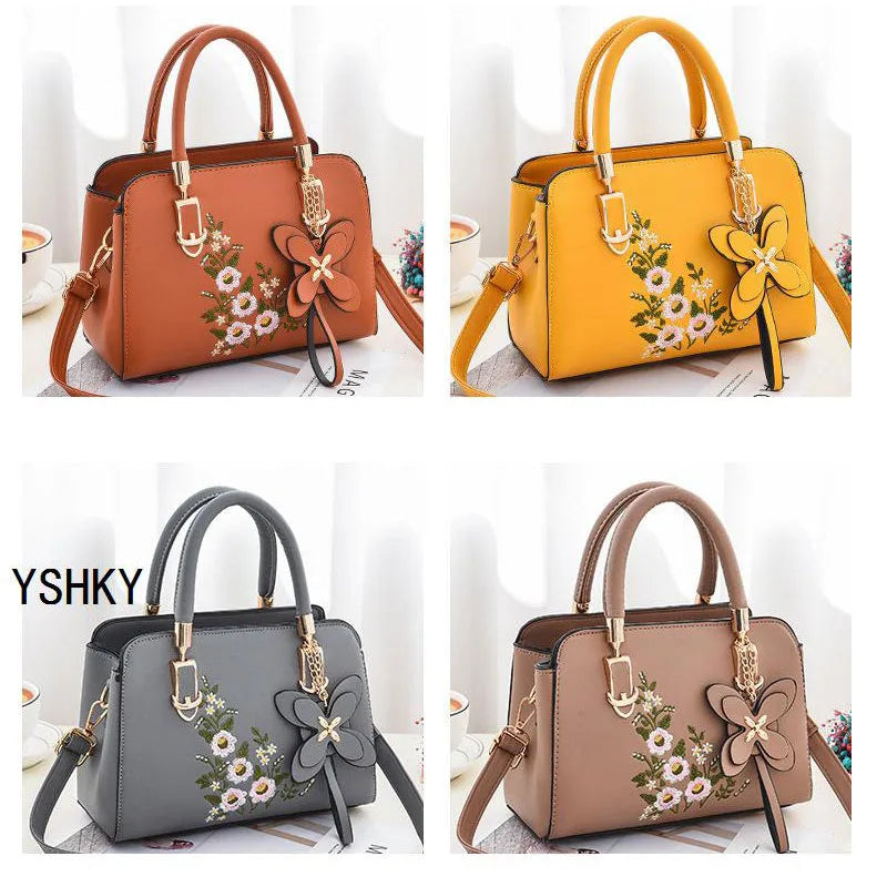 Large Capacity PU Leather Bucket Bag – Structured Shoulder Handbag with Hasp Closure