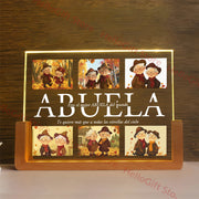 Personalized 3D Acrylic LED Night Light — Custom Name Gift for Family | OWNLUXE