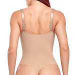 Load image into Gallery viewer, Deep V Shapewear Bodysuit with Built‑In Bra &amp; Thong
