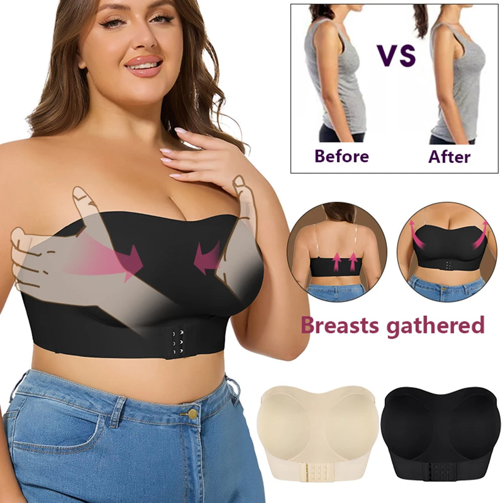 Women's Breathable Push Up Plus Size Bra | OWNLUXE