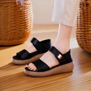 Women's Open Toe Platform Adjustable Sandals – Shop at OWNLUXE