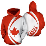Load image into Gallery viewer, Custom 3D Canada Flag Hoodie - Personalized Photo Print Sweatshirt
