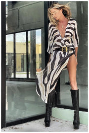 Tie-Dye Swim Cover-Up | OWNLUXE