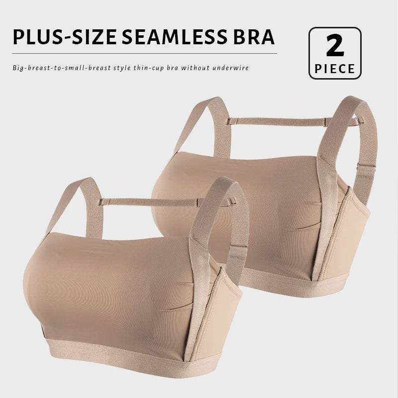 Wire-Free Extended-Size Sports Bra | OWNLUXE
