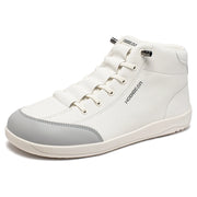 Mid-Top Barefoot Ankle Boots – Wide Toe Minimalist Sneakers