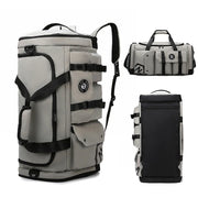 Men’s Travel Duffel Bag – Multifunctional Oxford Weekender