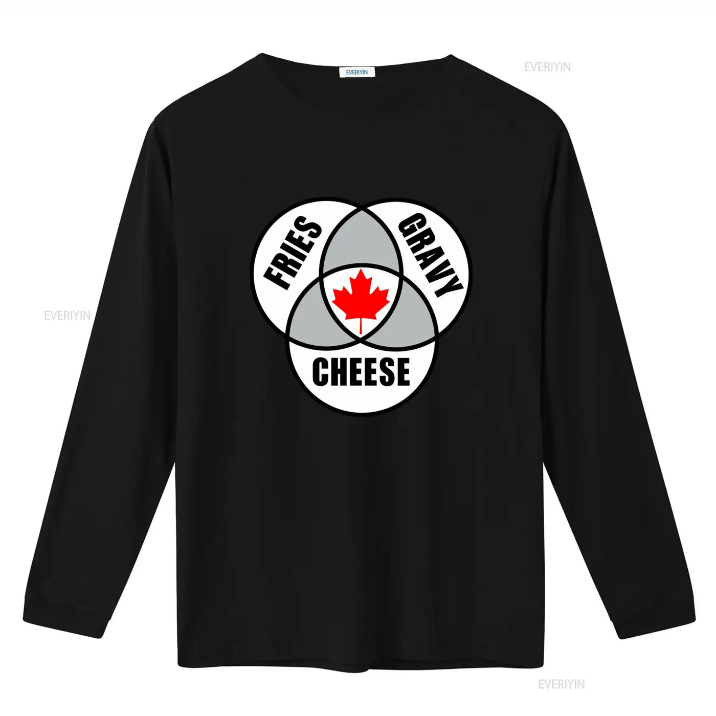 Canadian Poutine T-Shirt – Vintage Washed Maple Leaf Graphic Tee, S–6XL | OWNLUXE