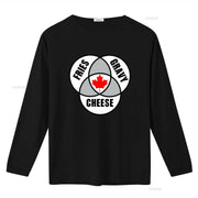 Canadian Poutine T-Shirt – Vintage Washed Maple Leaf Graphic Tee, S–6XL | OWNLUXE