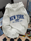 Women's Long-Sleeve Casual Hooded Hoodie (Cotton) | OWNLUXE