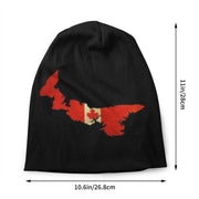 Canadian Flag Beanie – Unisex Winter Knitted Hat Canadian Patriotic | OWNLUXE