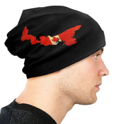 Canadian Flag Beanie – Unisex Winter Knitted Hat Canadian Patriotic | OWNLUXE