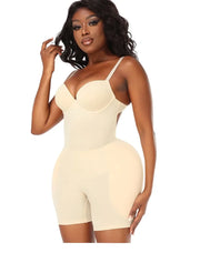 Padded Hip Enhancer Bodysuit Butt Lifter Shapewear
