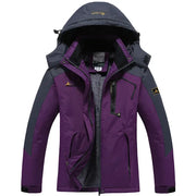 Women’s Waterproof Ski Jacket – Warm Hooded Snow Shell