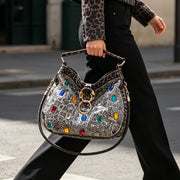 Spacious Genuine Leather Crossbody Bag | OWNLUXE