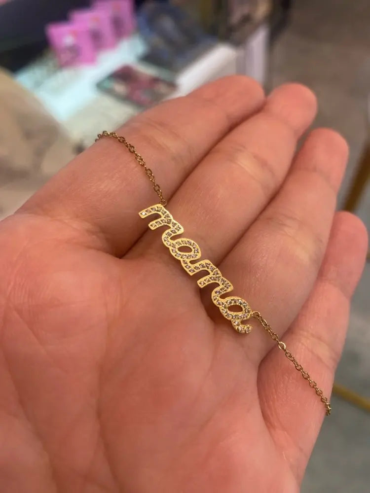 Mama Letter Necklace – Meaningful Everyday Gift (Style 1) | OWNLUXE