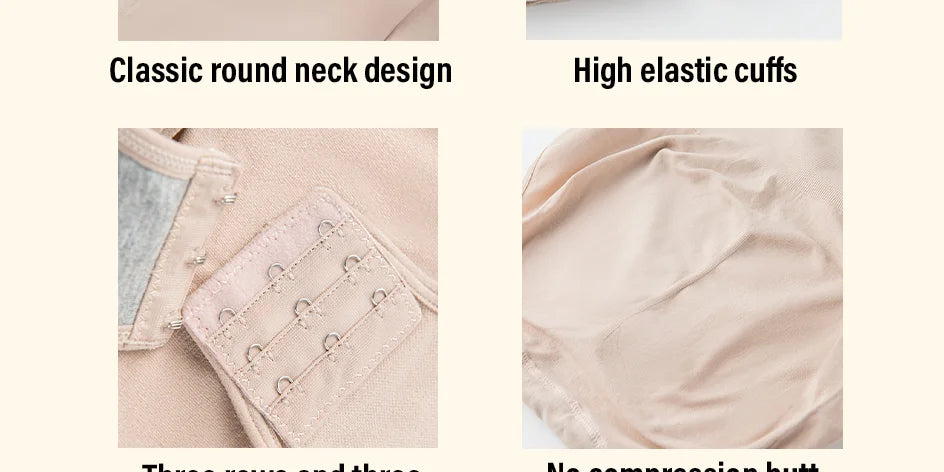 Firm Control Shaping Bodysuit – Cupless Wire-Free Smoother