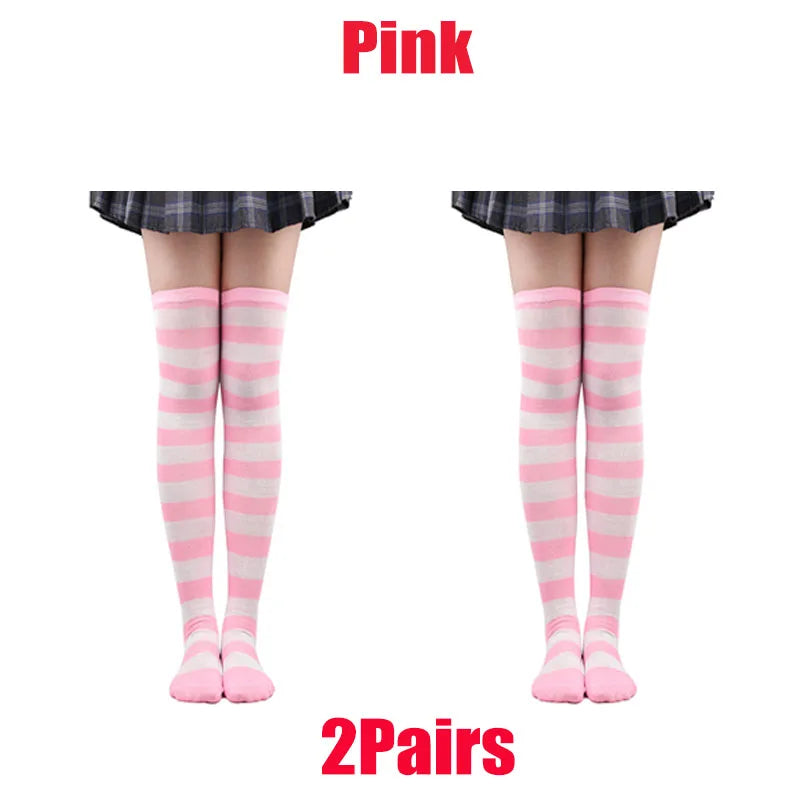 Stockings Striped Socks | OWNLUXE