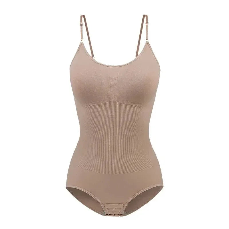 Seamless Slimming Butt Lifter Open-Crotch Bodysuit