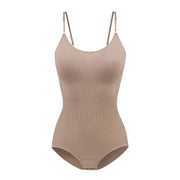 Seamless Slimming Butt Lifter Open-Crotch Bodysuit