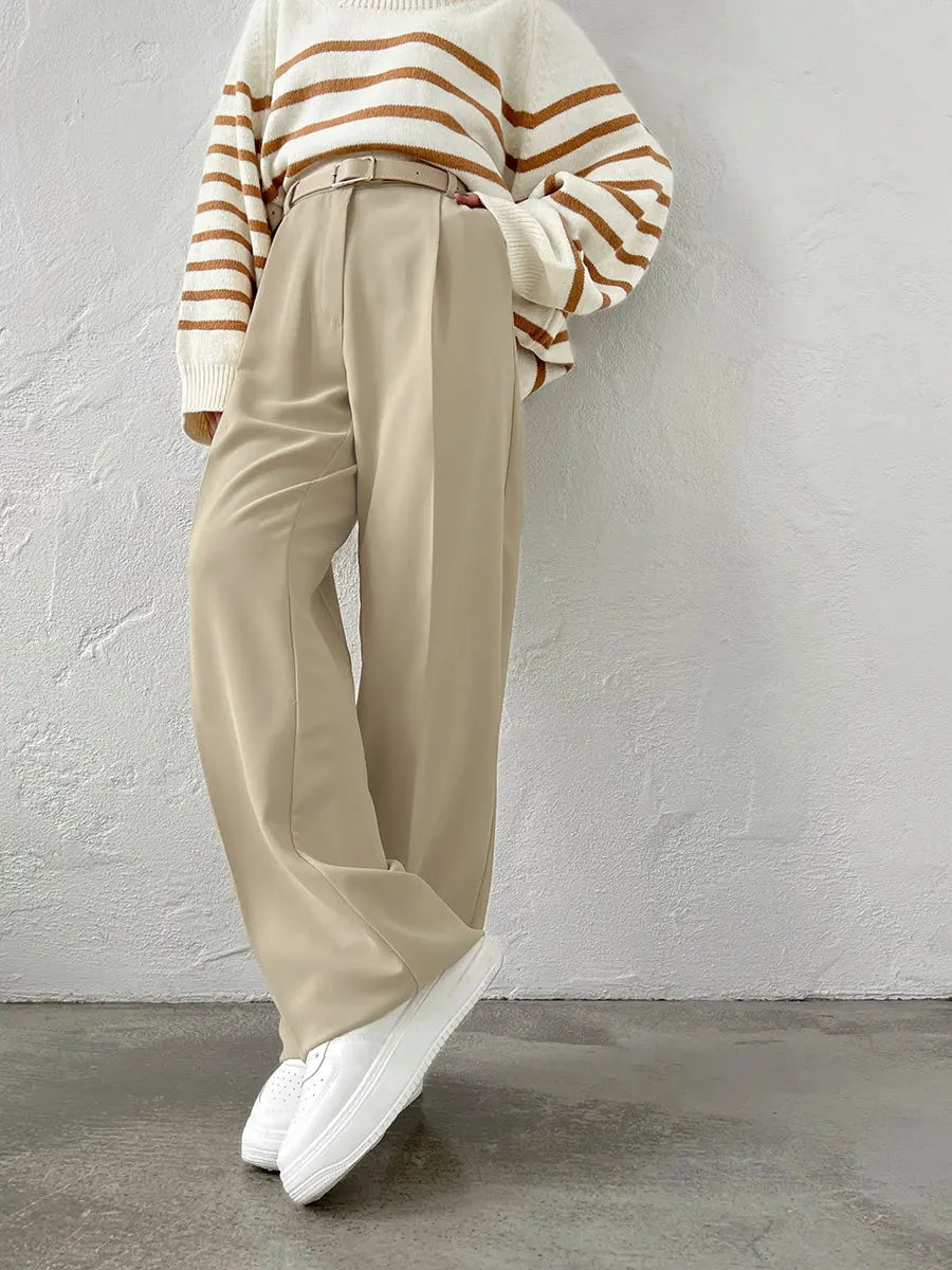 Classic Formal Straight Leg Pants Spring And Summer | OWNLUXE
