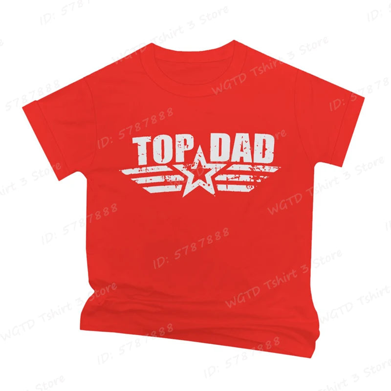 Top Dad Graphic T-Shirt – Unisex O‑Neck Short Sleeve