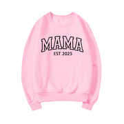 Cozy Printed Pullover Sweatshirt – Autumn Winter
