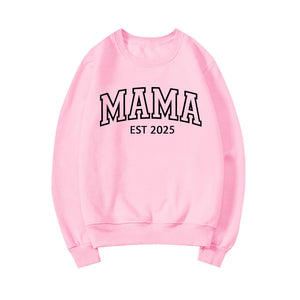☁️ Cozy Printed Pullover Sweatshirt – Casual Autumn/Winter Wear | Sweat à Imprimé Confortable – Style Décontracté Automne/Hiver