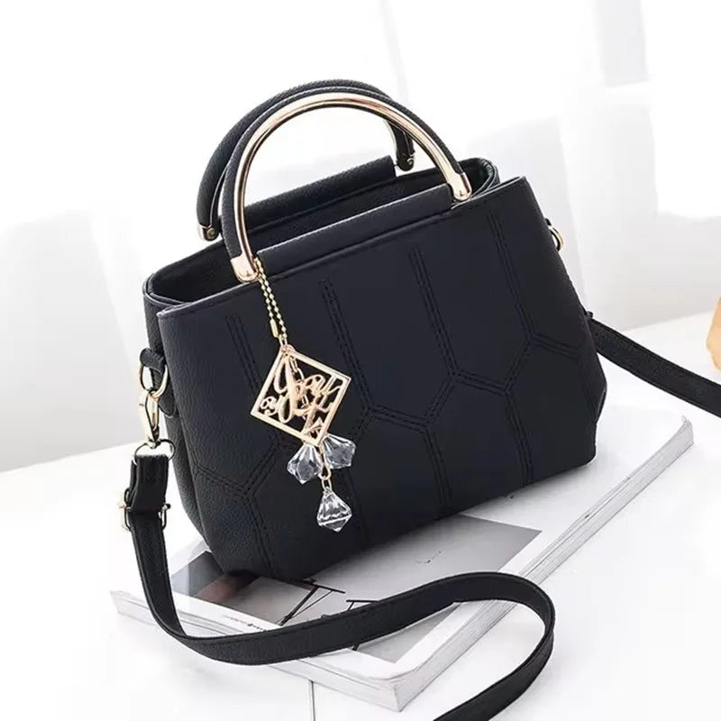 Beaded Sequined Shoulder Bag – Square Evening Crossbody