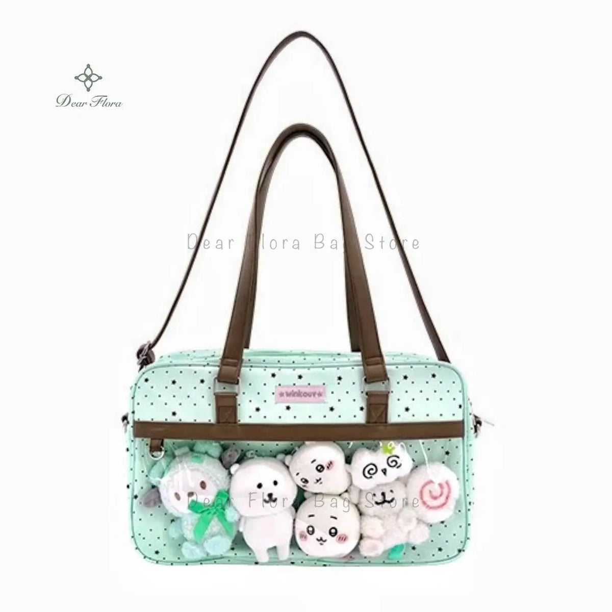 Spacious Lace Transparent Display Ita Bag – Shop at OWNLUXE