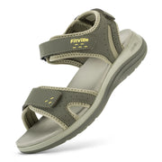 Women's Open-Toe Ankle-Strap Arch-Support Flats | OWNLUXE