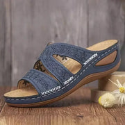 Women's Open Toe Platform Wedge Sandals – Shop at OWNLUXE