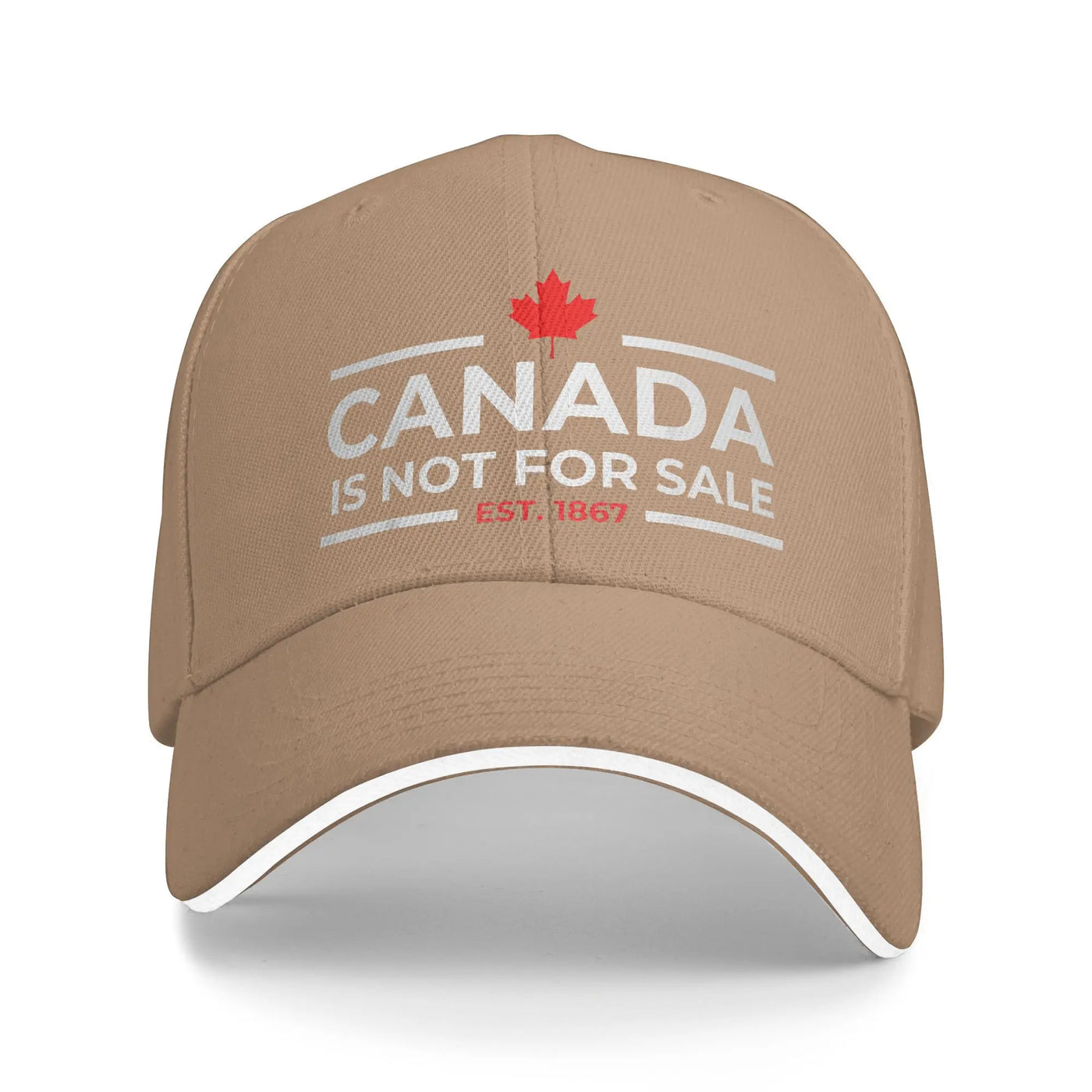 Canada Is Not For Sale 1867 Baseball Cap – Funny Patriotic Snapback | OWNLUXE