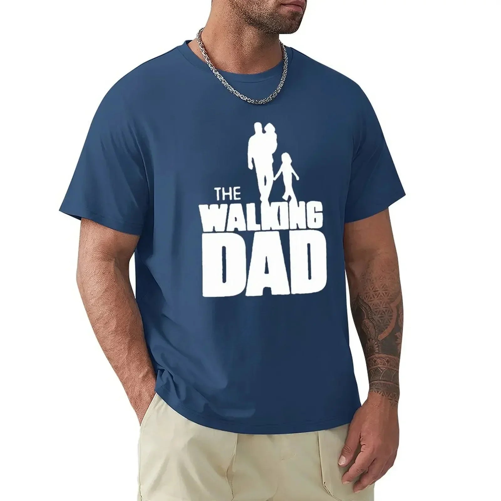 Custom DIY Men’s Cotton T-Shirt | T-shirt Homme Personnalisé en Coton