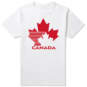 Team Canada Retro 80's Hockey Logo T-Shirt – Vintage Cotton Tee