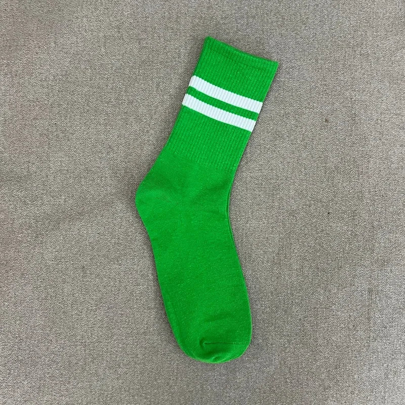 Cotton Striped Socks | OWNLUXE