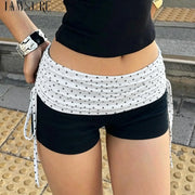 Women's Low Waisted Shorts | OWNLUXE