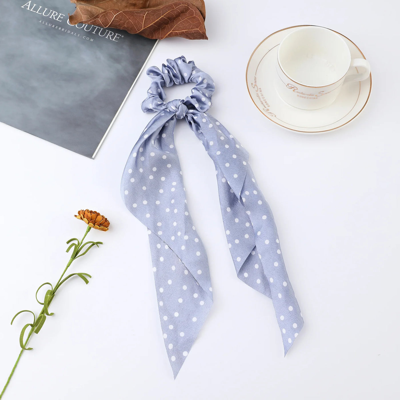 Satin Hair Scarf Scrunchie | OWNLUXE