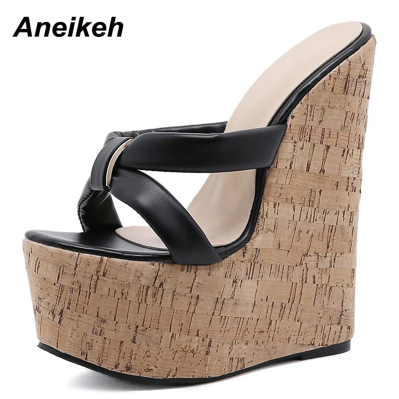 Women's Open Toe Platform Heels – Shop at OWNLUXE